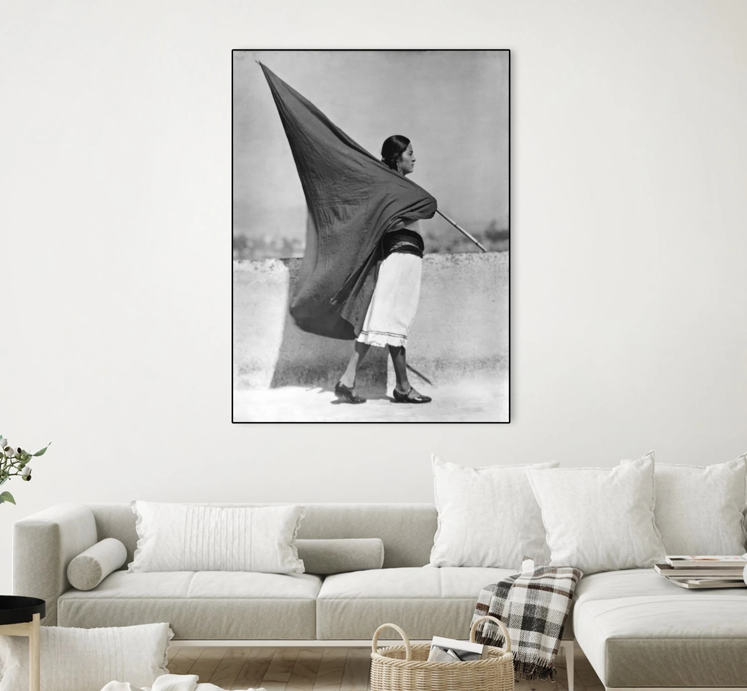 Woman With Flag, Mexico City, 1928 - Image 7