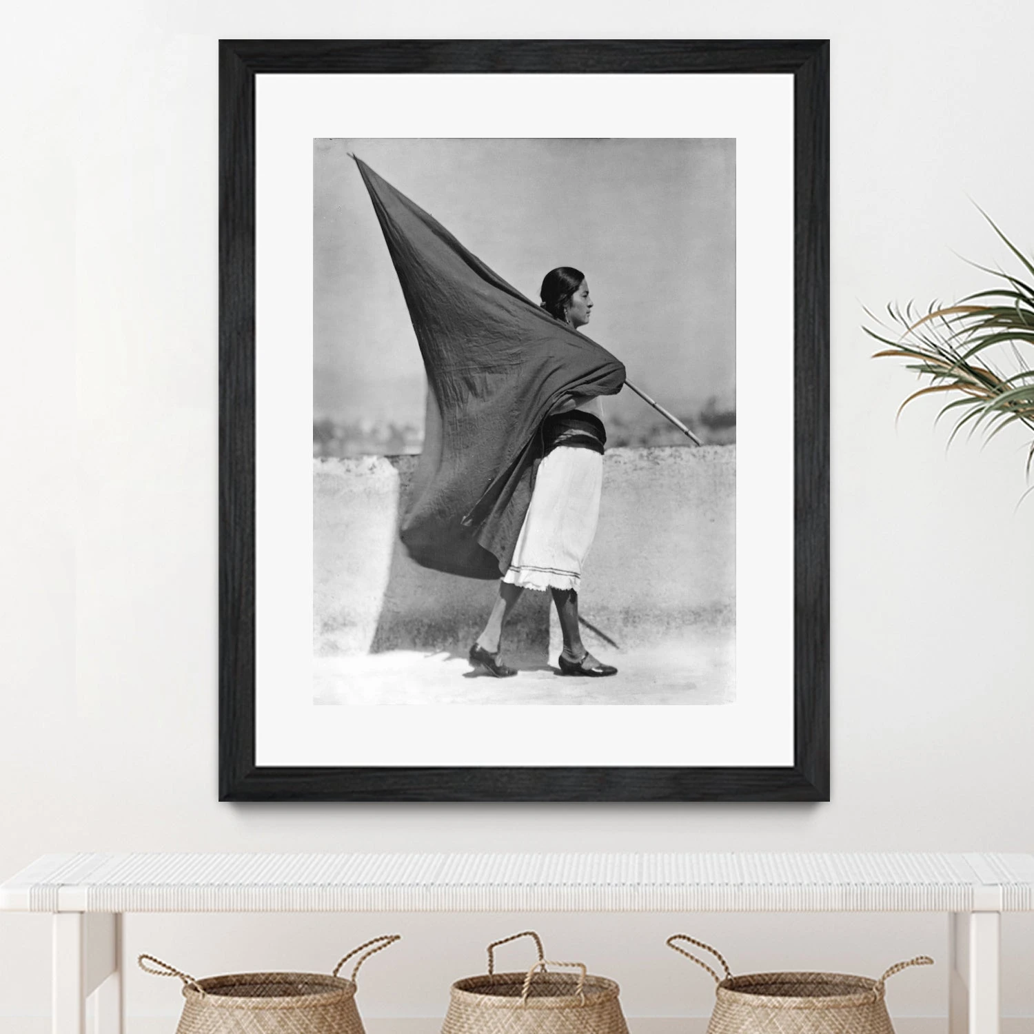 Woman With Flag, Mexico City, 1928 - Image 17