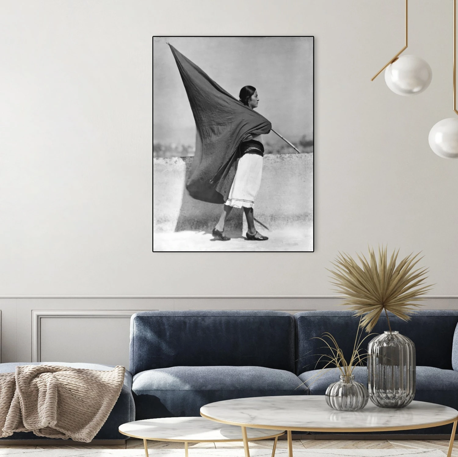 Woman With Flag, Mexico City, 1928 - Image 8