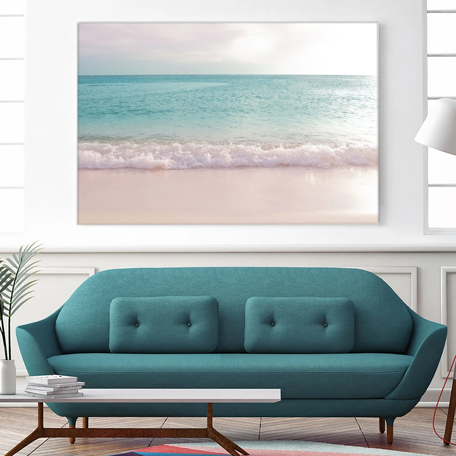 Soft Pastel Ocean Waves 1 - Image 11