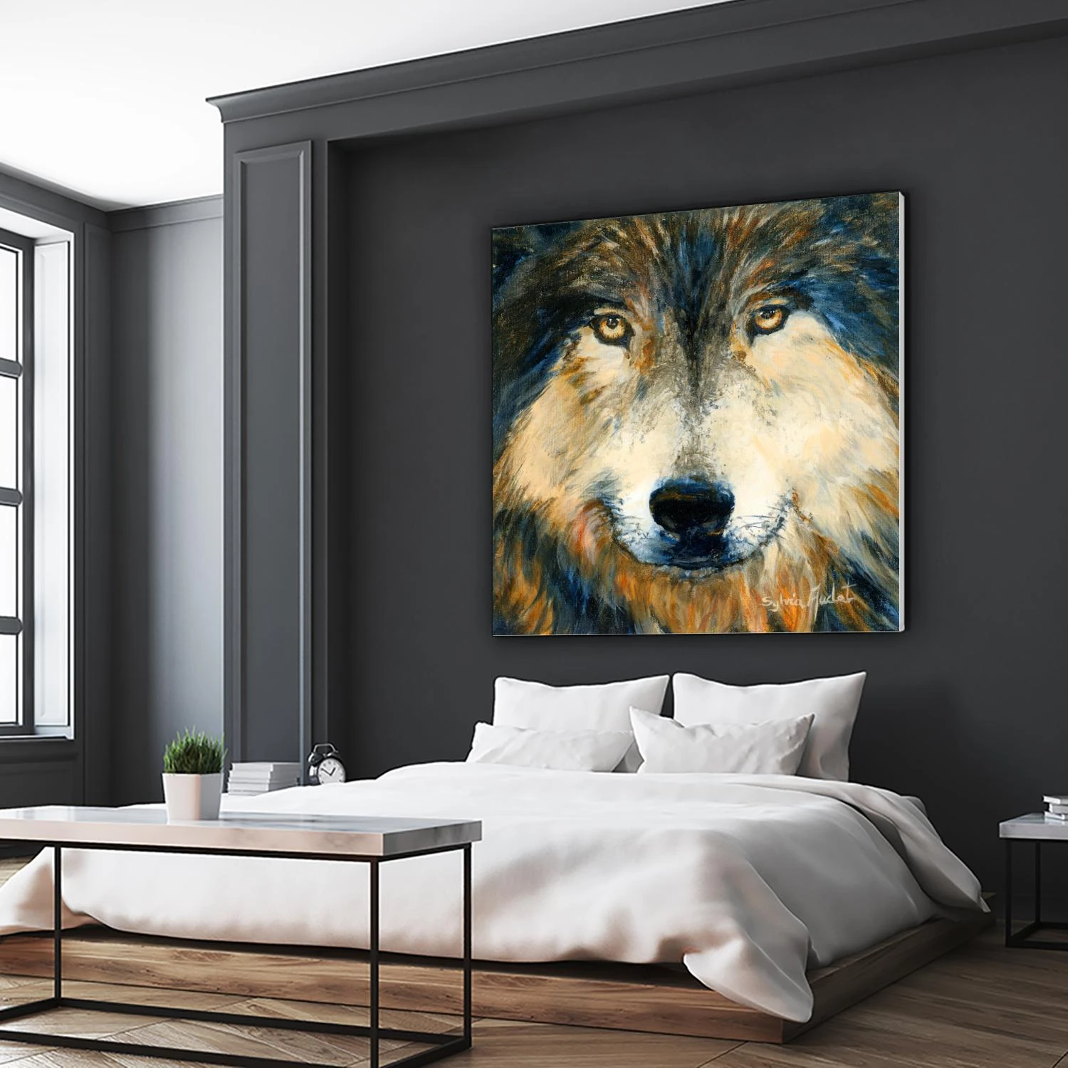 Regard Inquiet Du Loup - Image 8