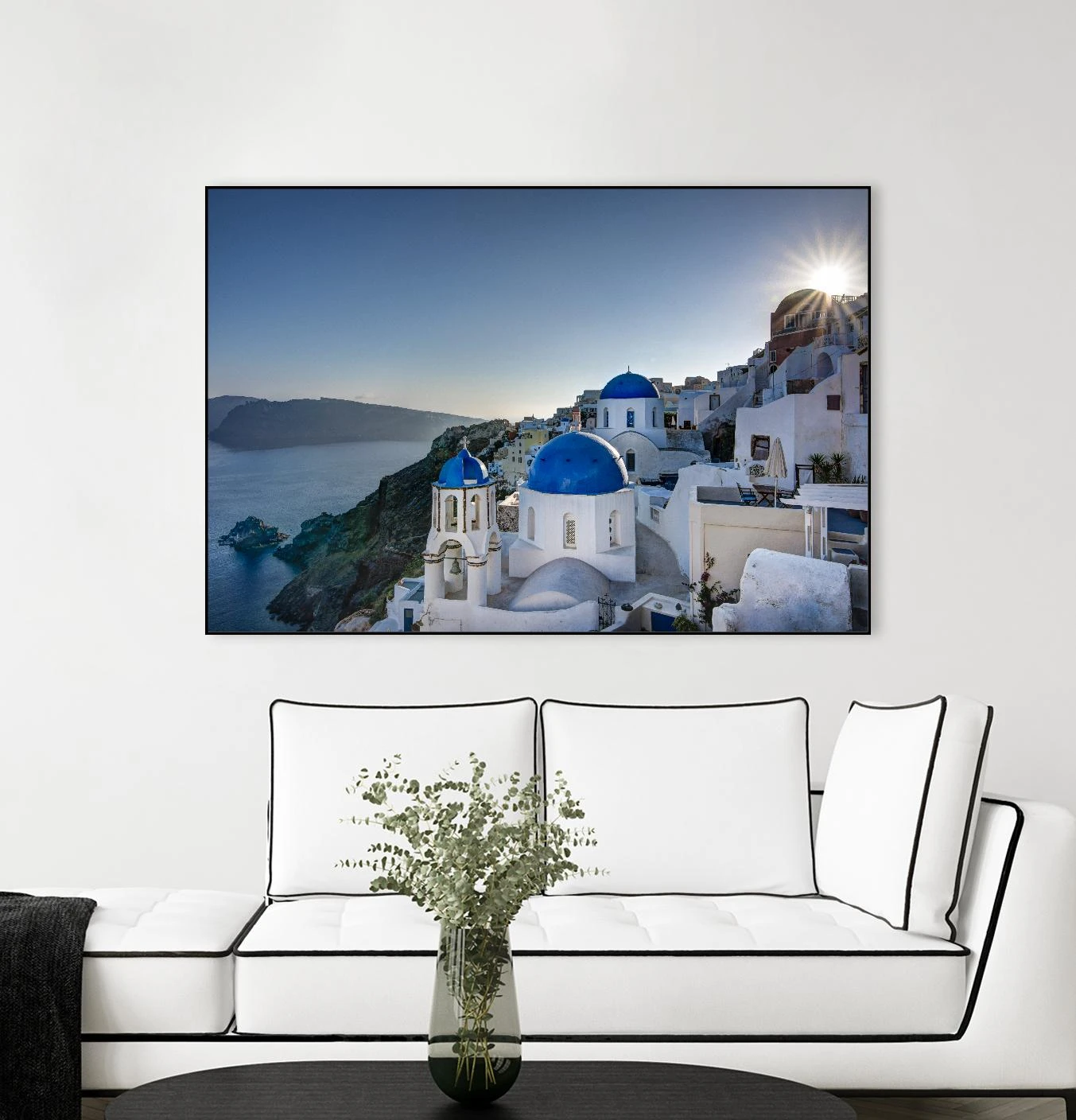 Beautiful Blue Domes Of Santorini, Greece - Image 15