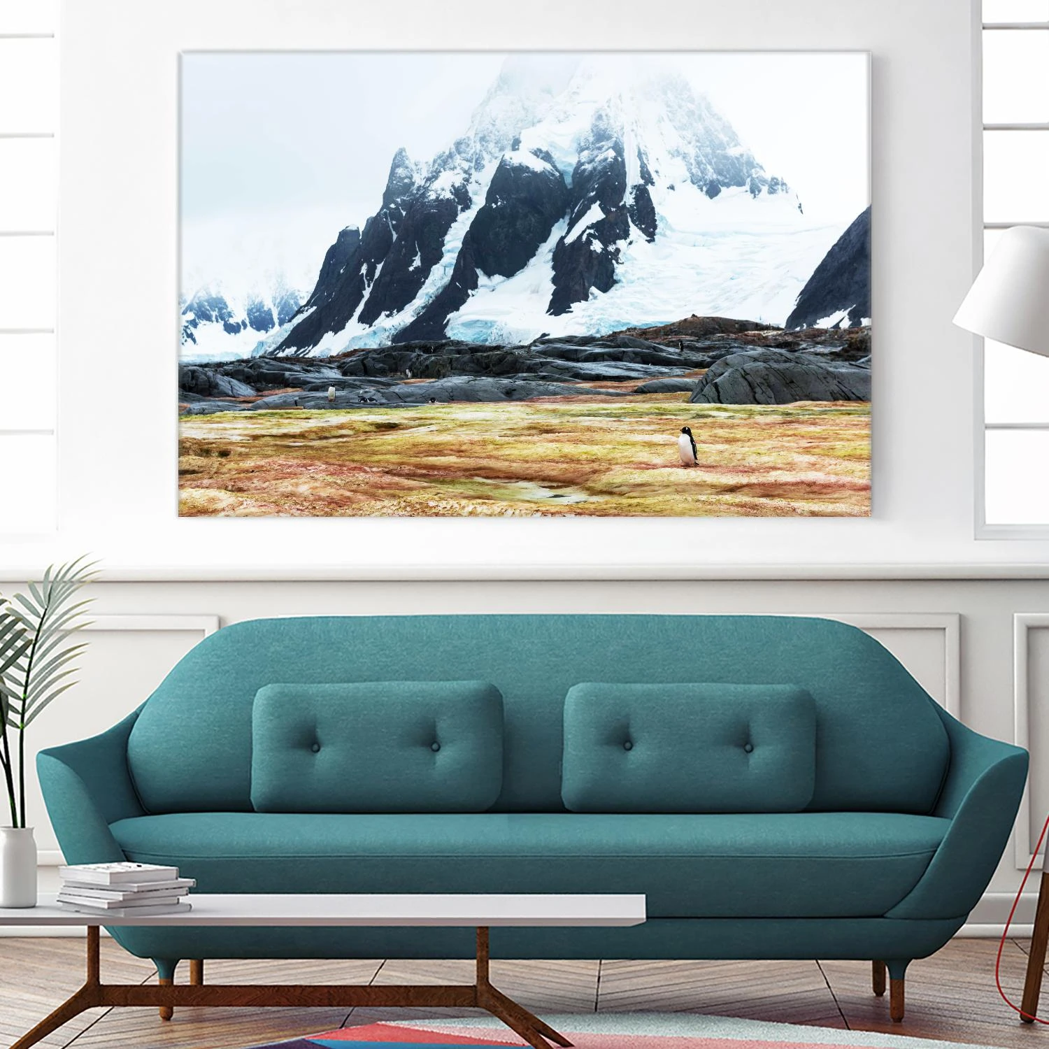 Crossing The Green Algae Field, Antarctica - Image 11