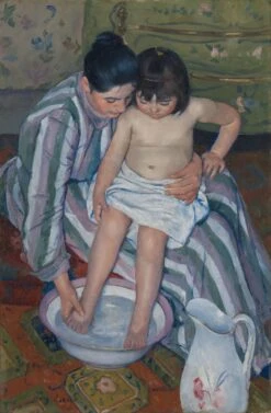 The Child's Bath, 1893