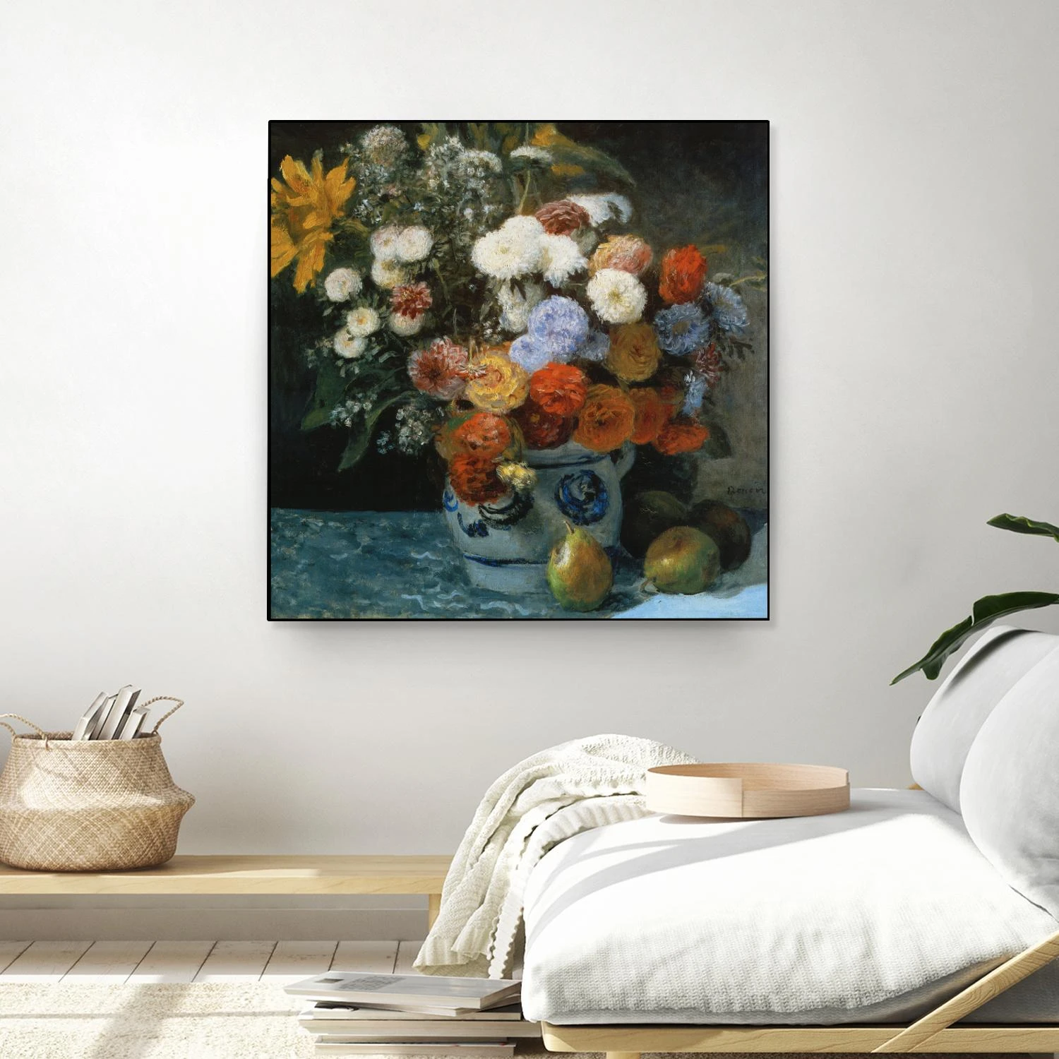 Fleurs Dans Un Pot En Faïance - Image 5