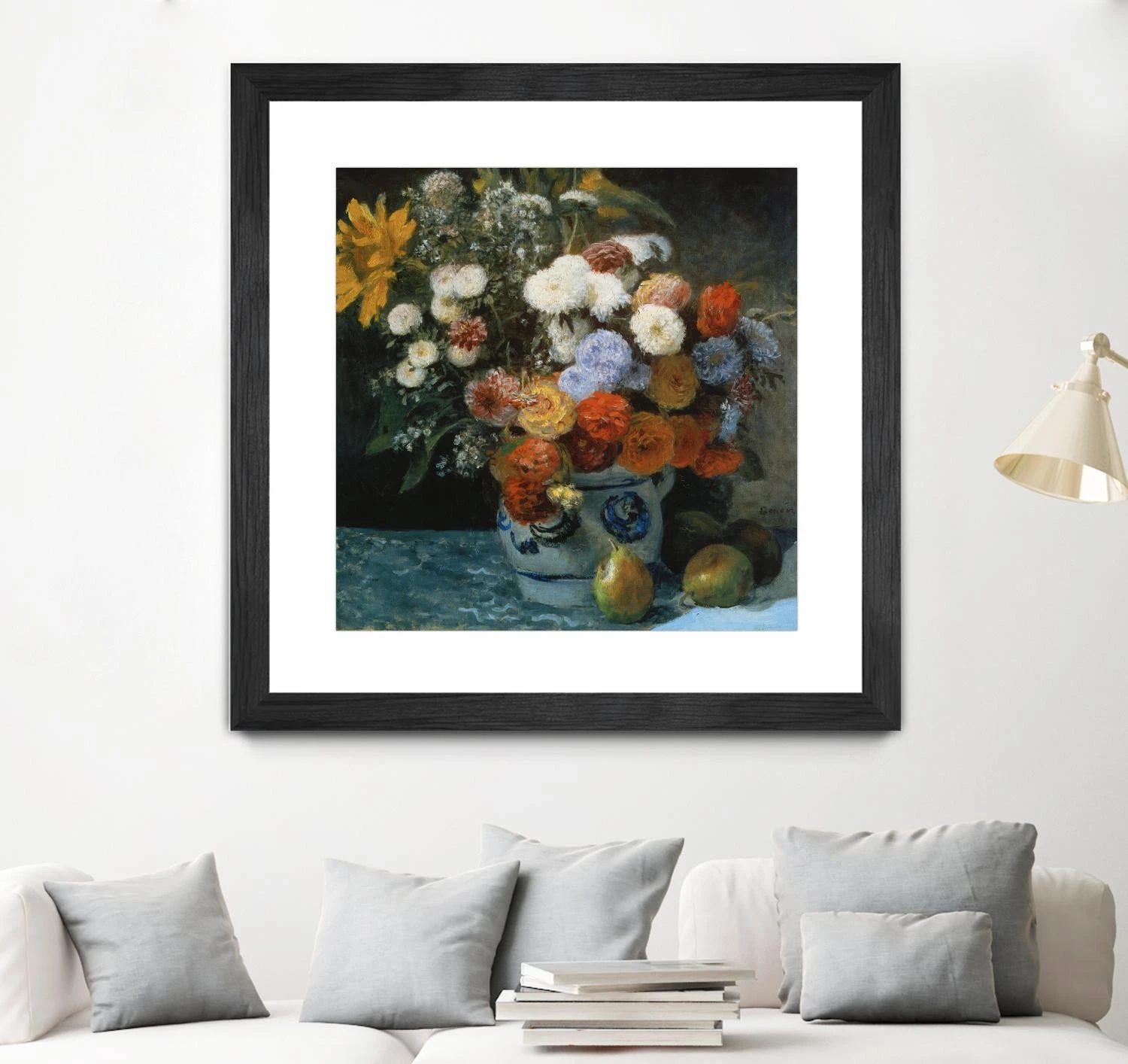 Fleurs Dans Un Pot En Faïance - Image 17