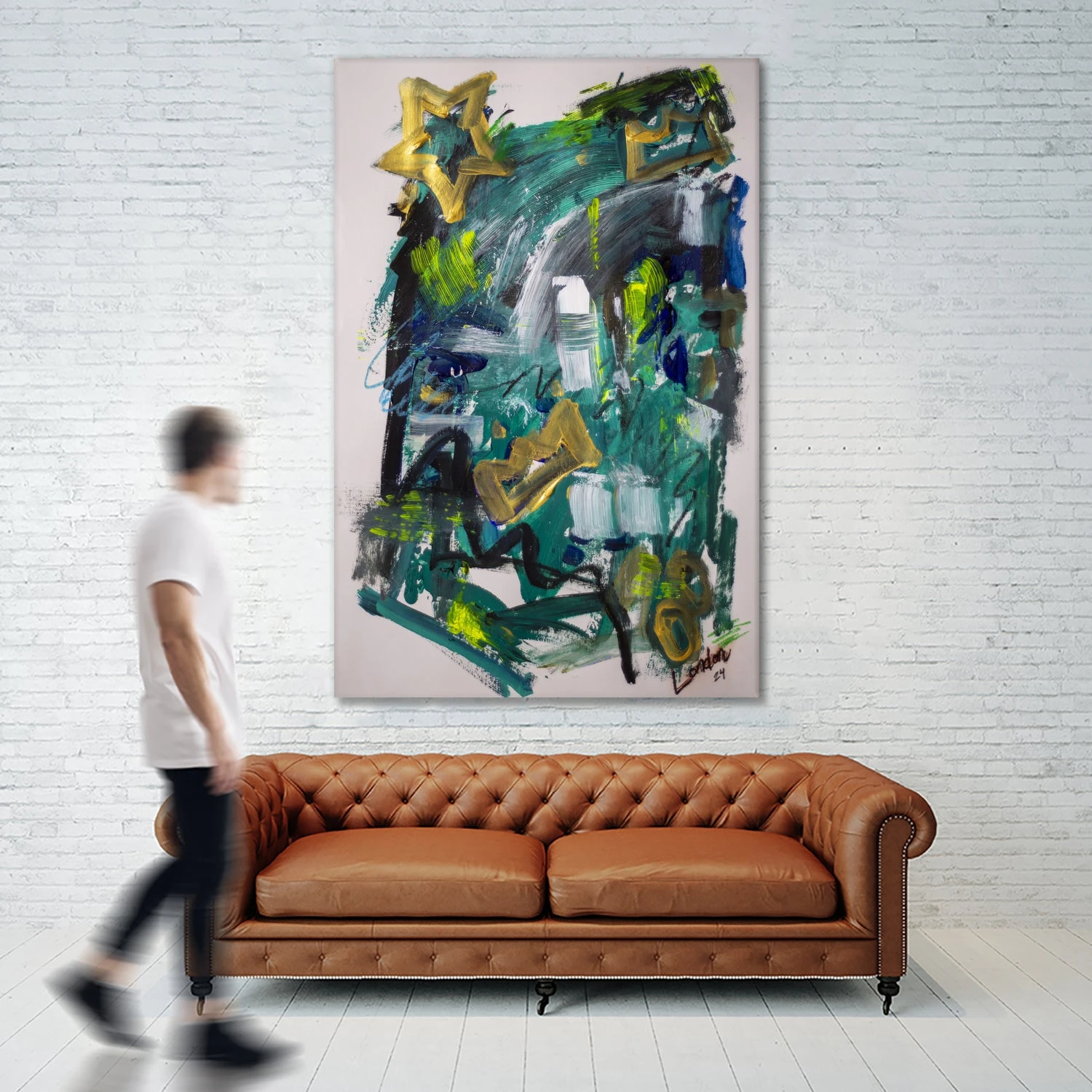 Study In Kline No 1 - Image 6