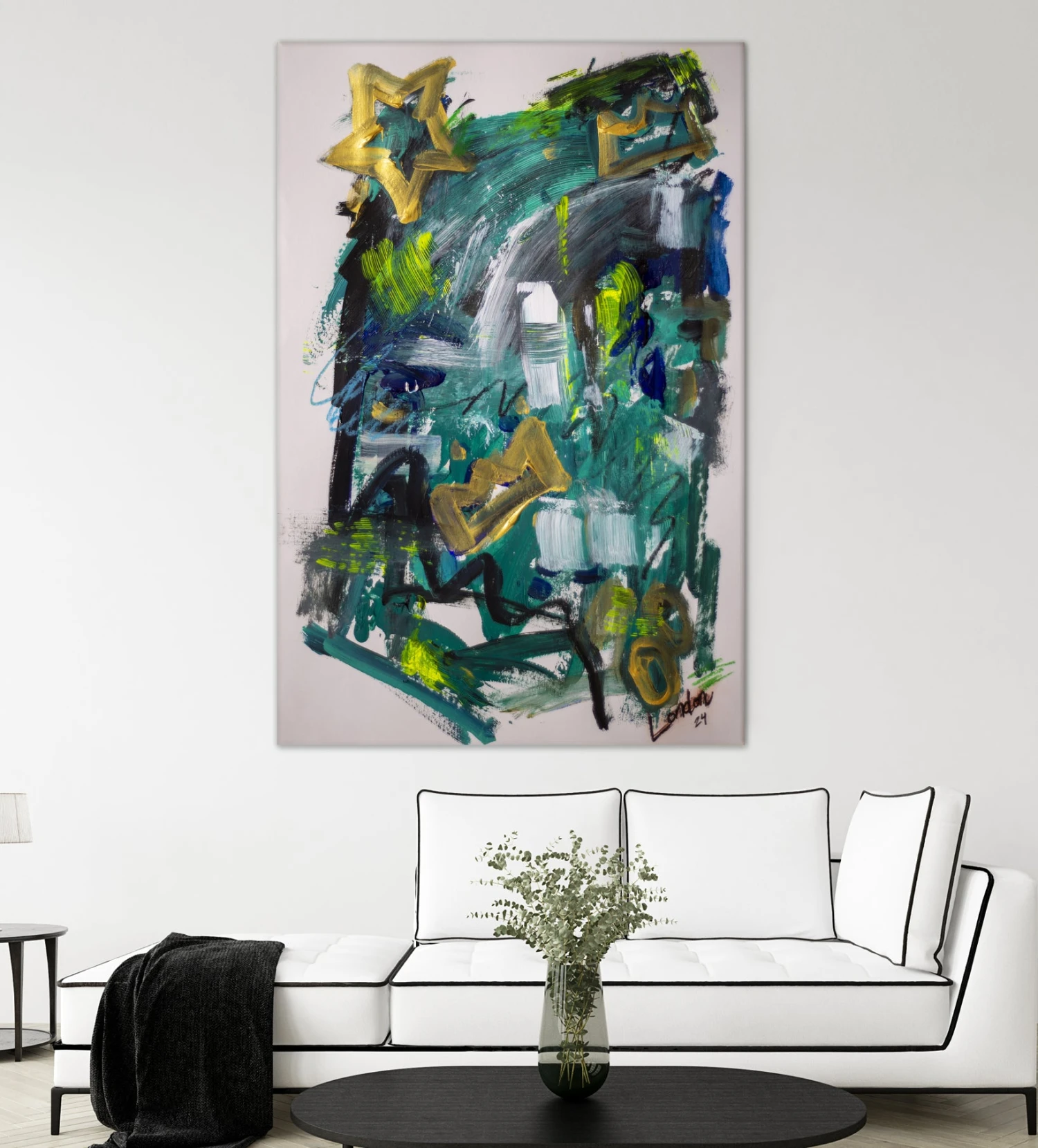 Study In Kline No 1 - Image 3