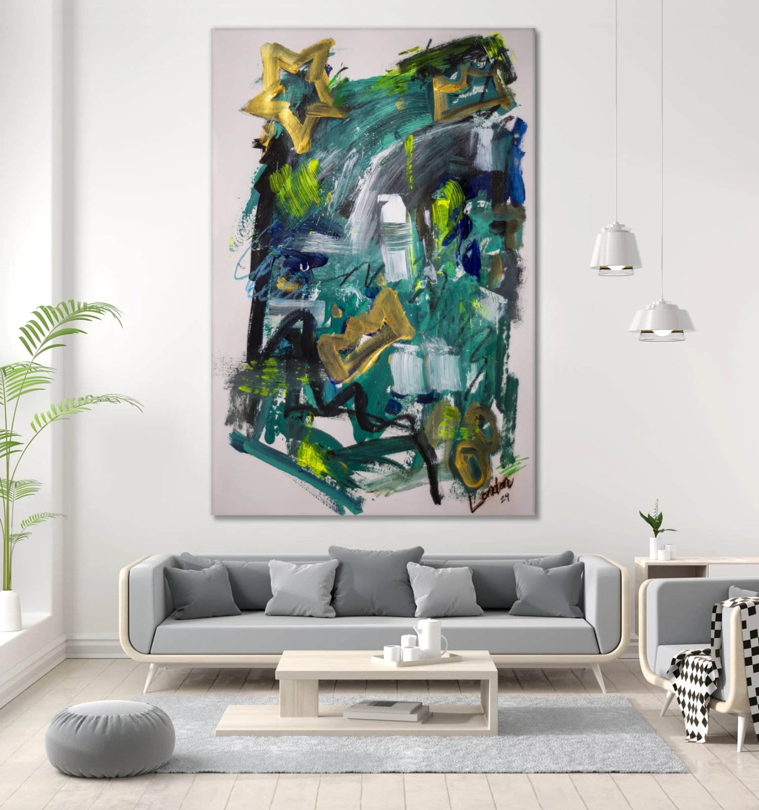 Study In Kline No 1 - Image 9