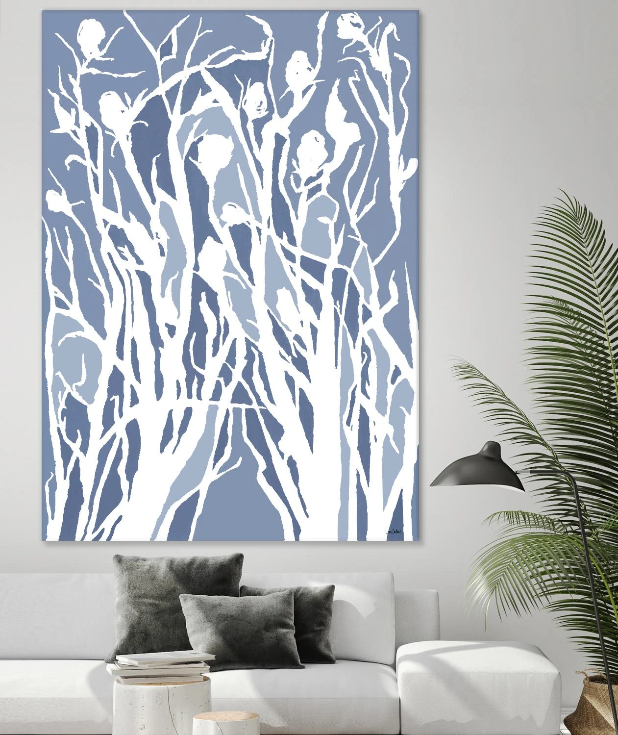 Vine And Dove - Med Blue - 15 - Image 12