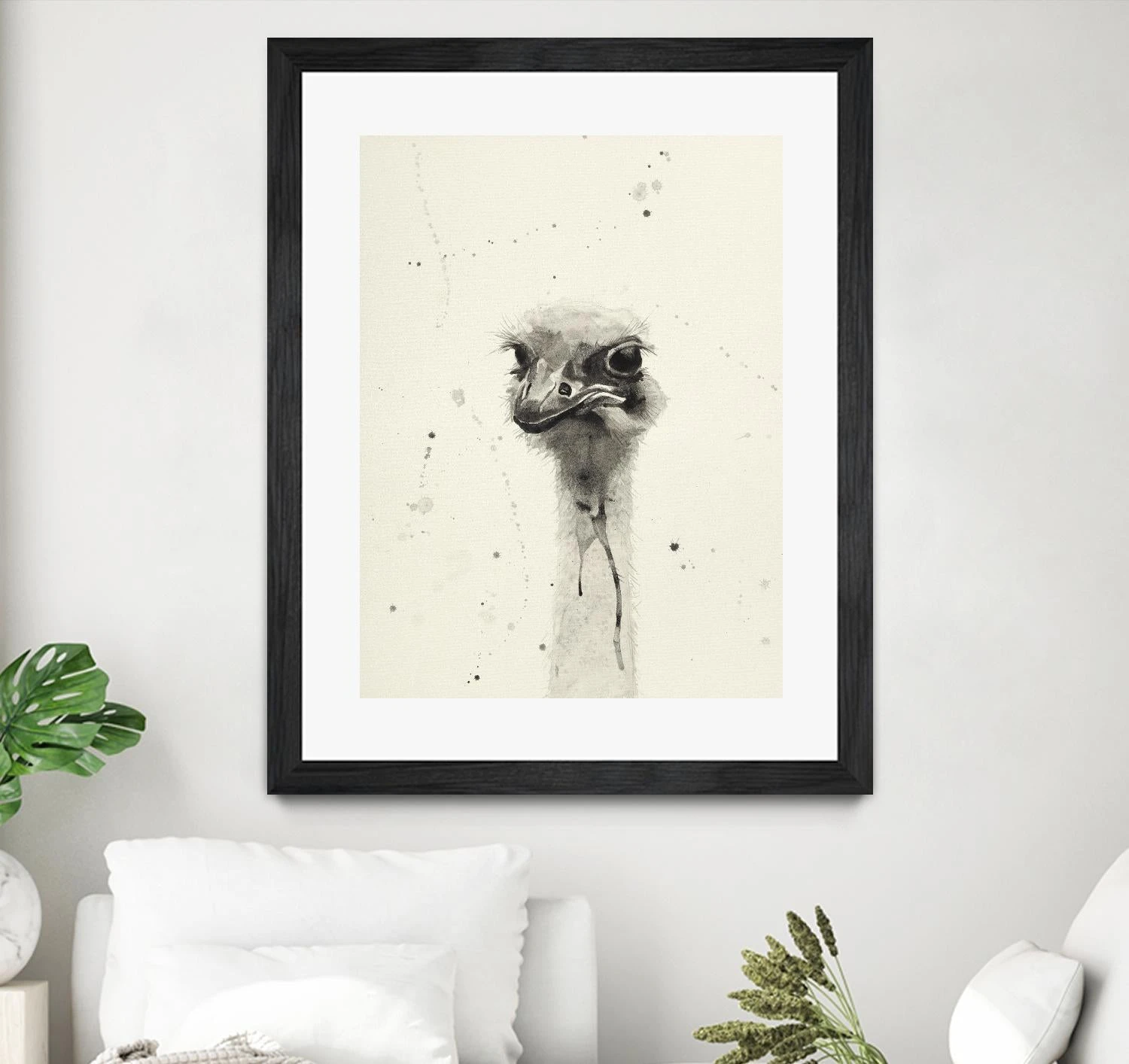 Watercolor Ostrich 2 - Image 20