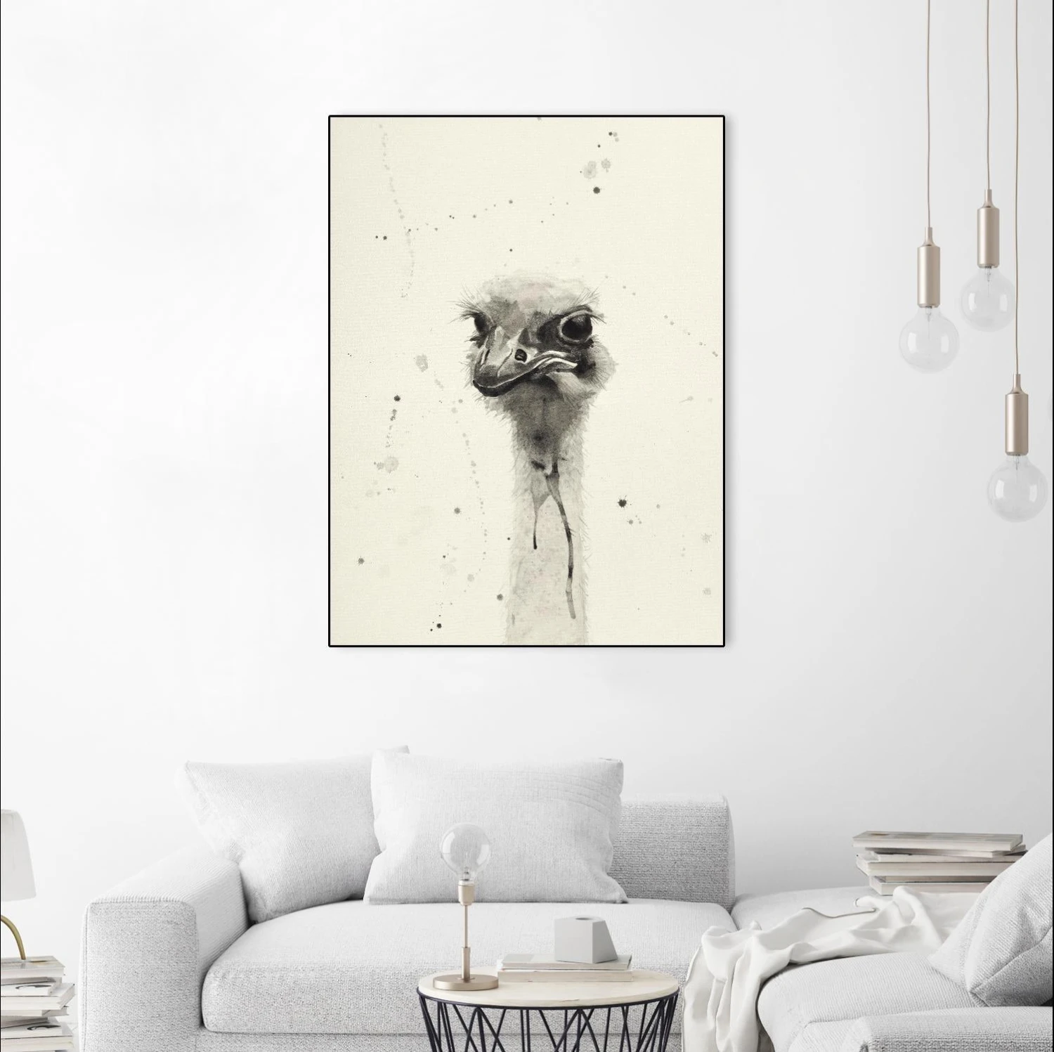 Watercolor Ostrich 2 - Image 17