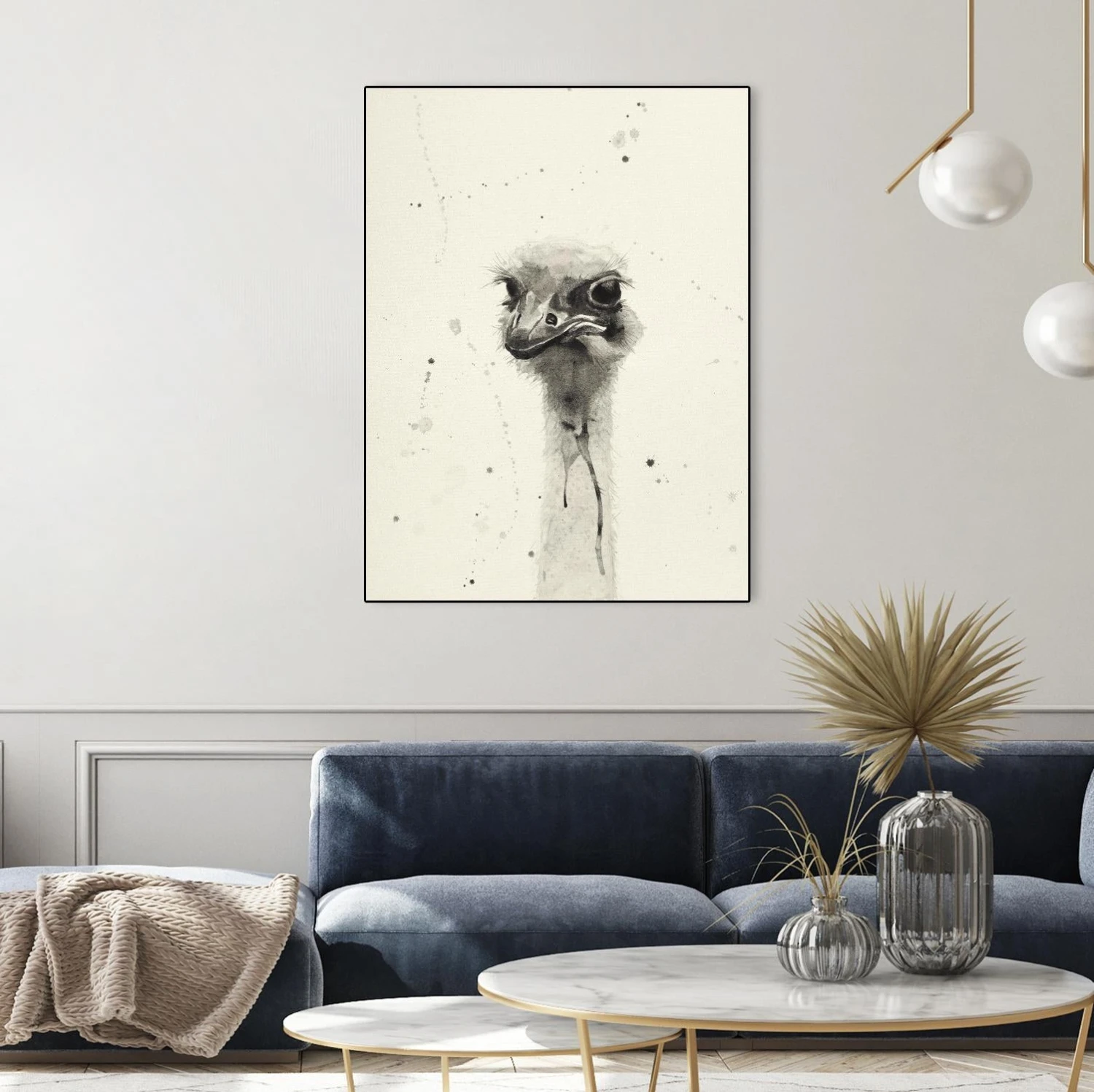 Watercolor Ostrich 2 - Image 19