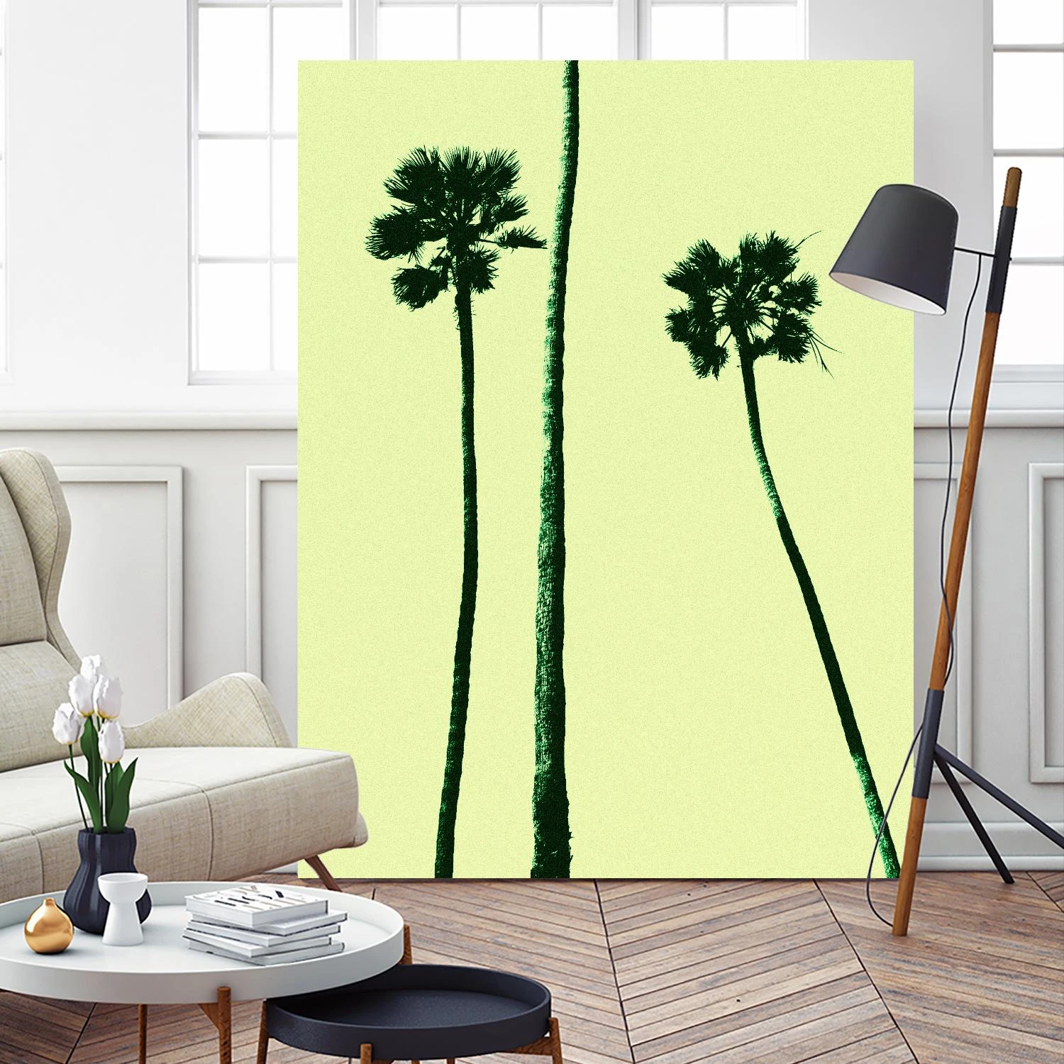 Palm Trees 2000 (Cyan) - Image 9