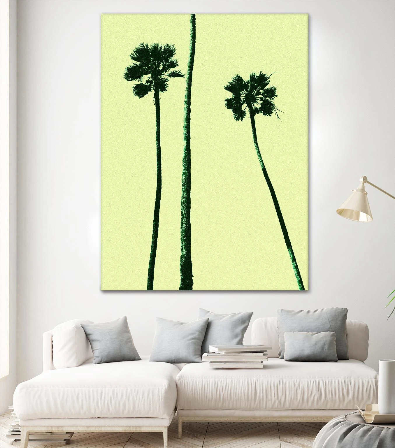 Palm Trees 2000 (Cyan) - Image 2