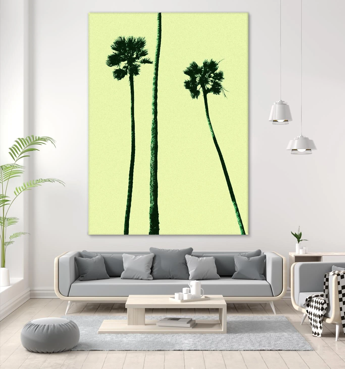 Palm Trees 2000 (Cyan) - Image 7