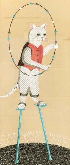 Cat On Stilts