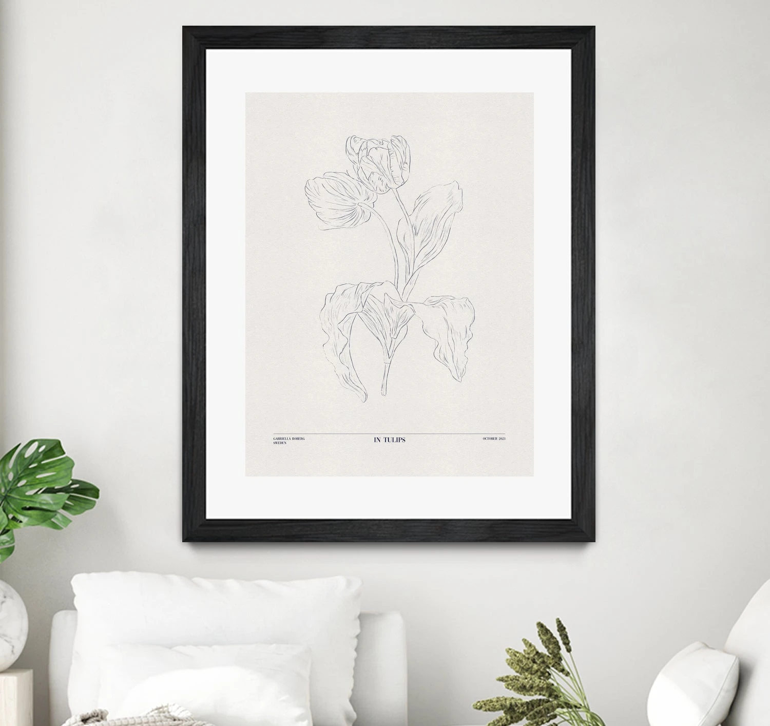 In Tulips (blue) - Image 9