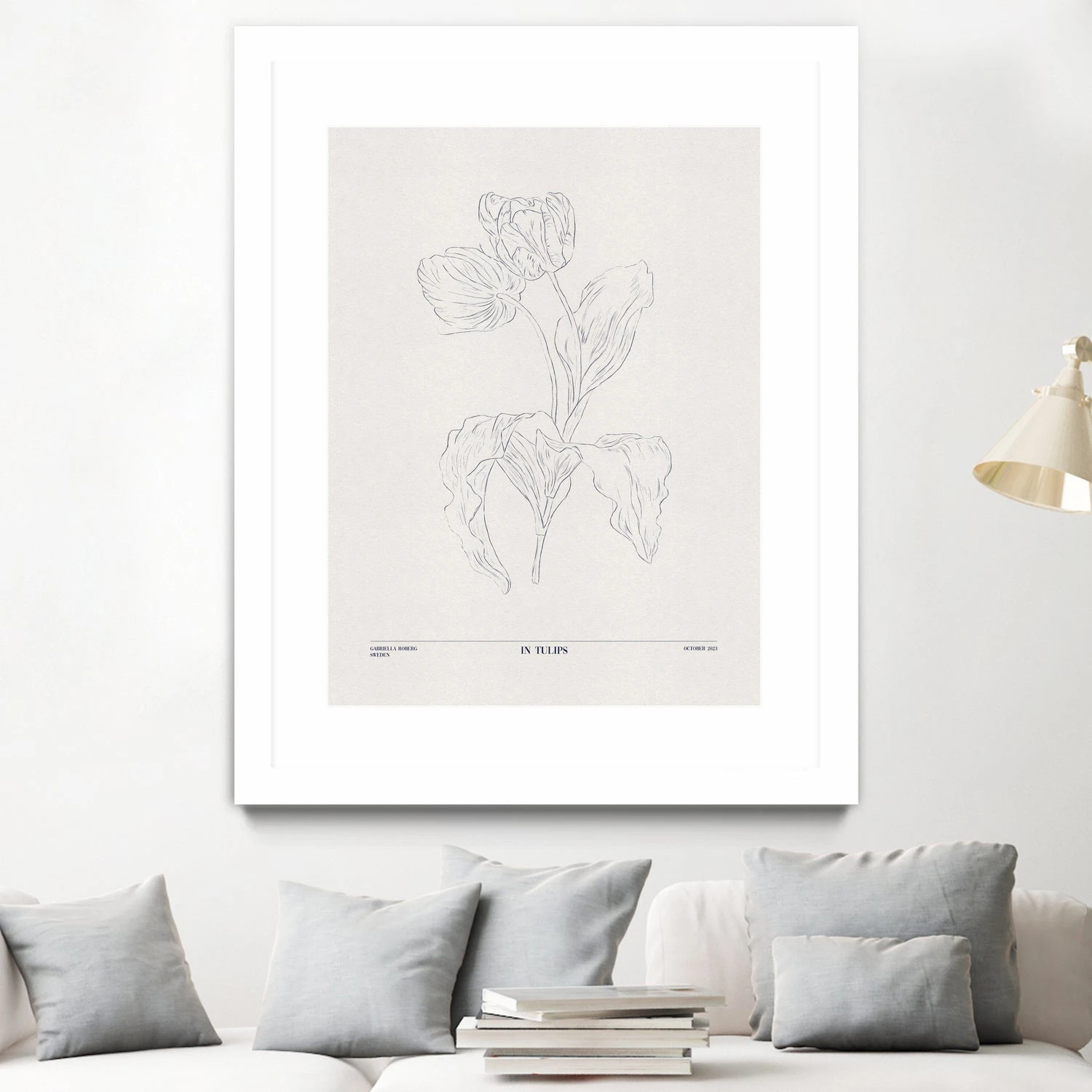 In Tulips (blue) - Image 20