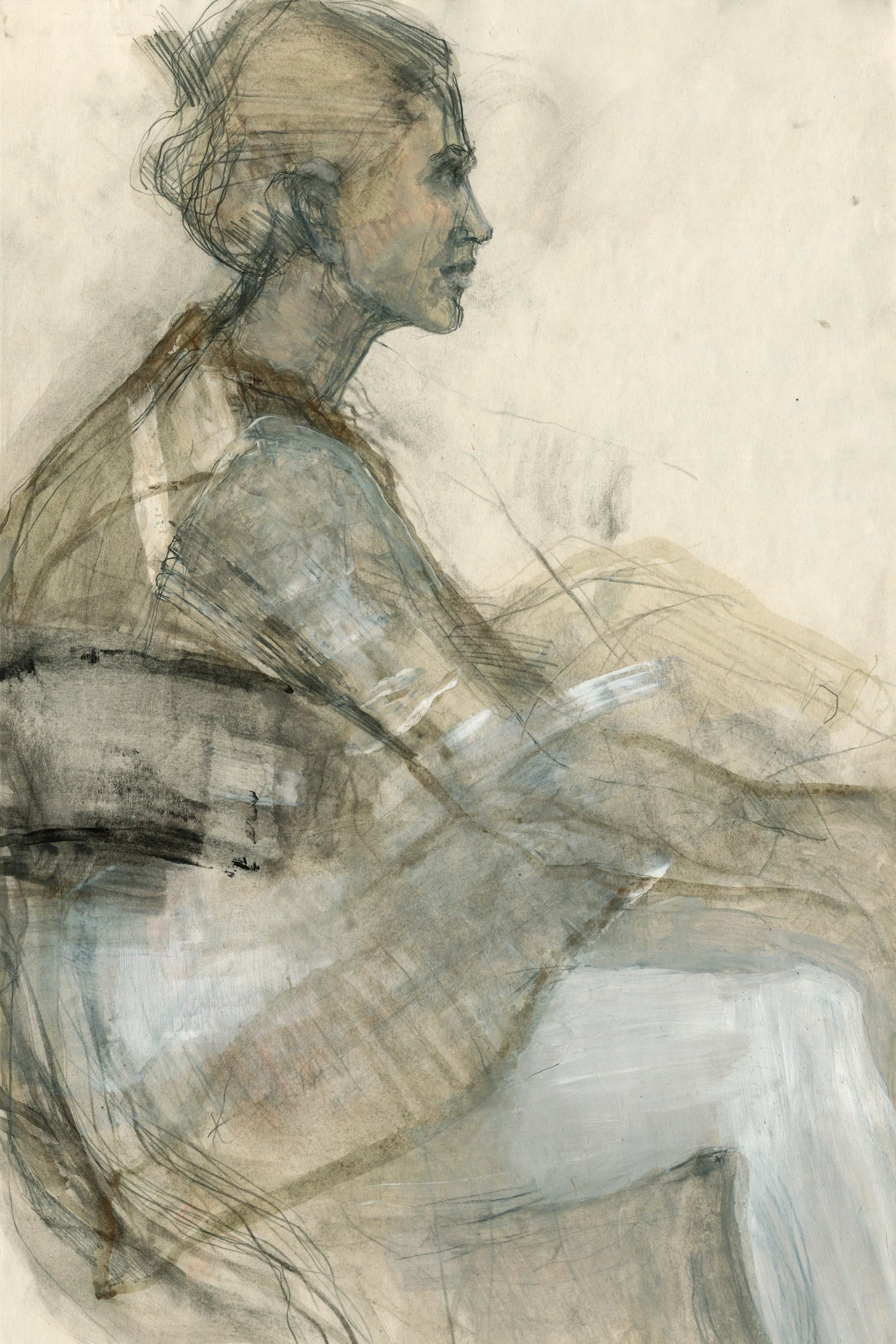 Sketch Of A Woman Figure