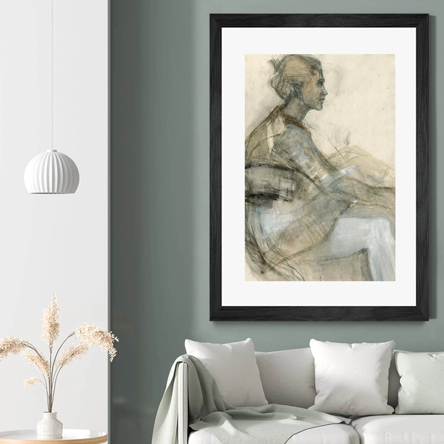 Sketch Of A Woman Figure - Image 13