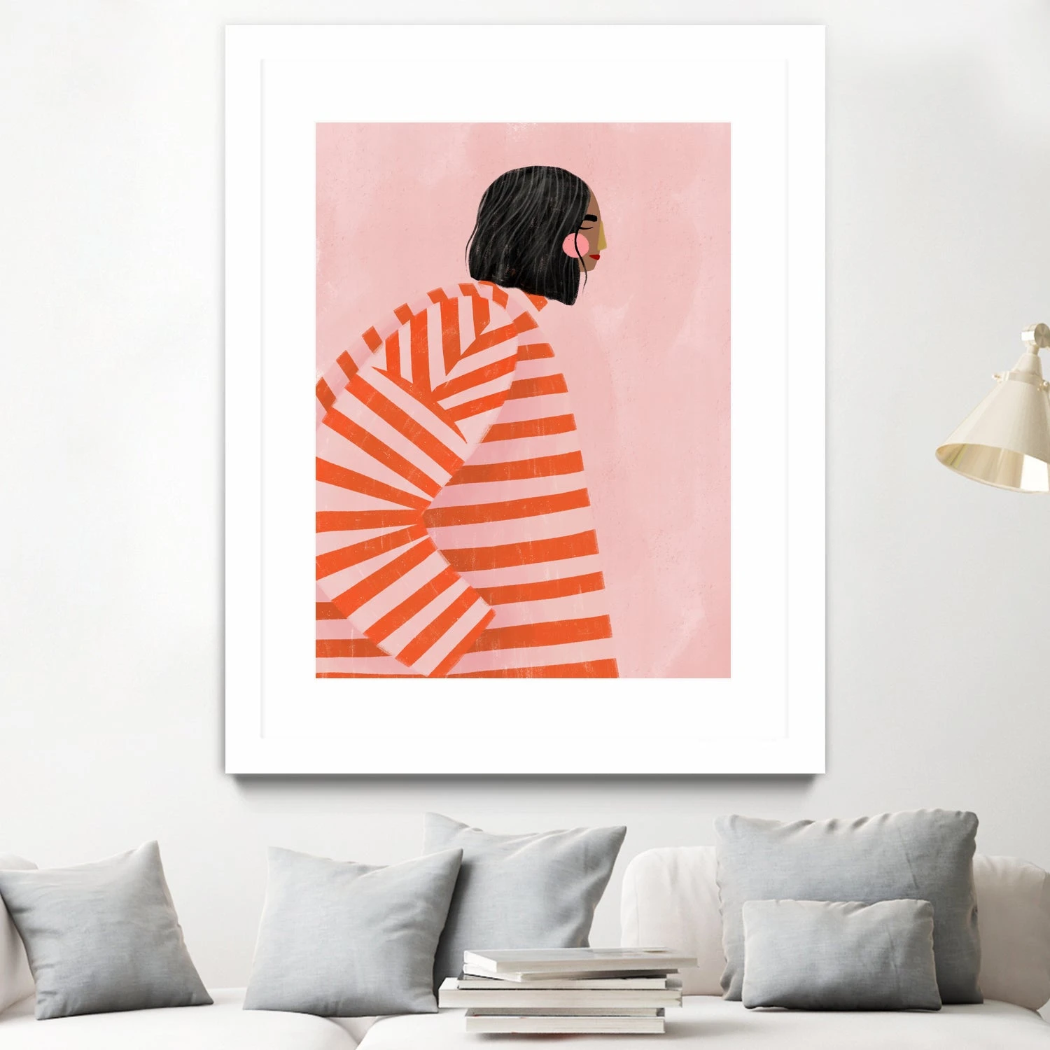 The Woman With The Orange Stripes - Image 20