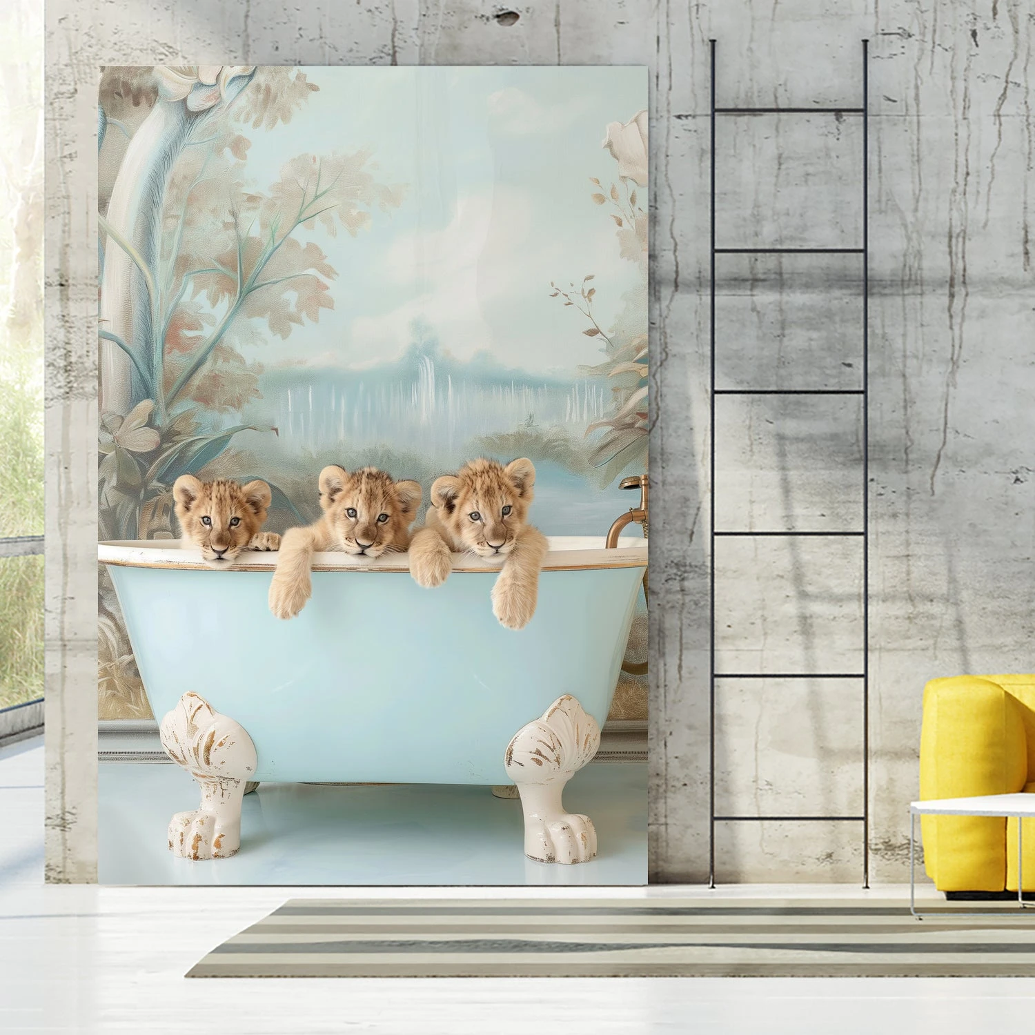 Blue Lagoon Lion Cubs - Image 4