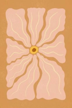 Stylized Flower With Petals