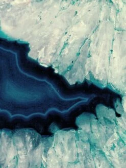 Up Close Blue Mineral II