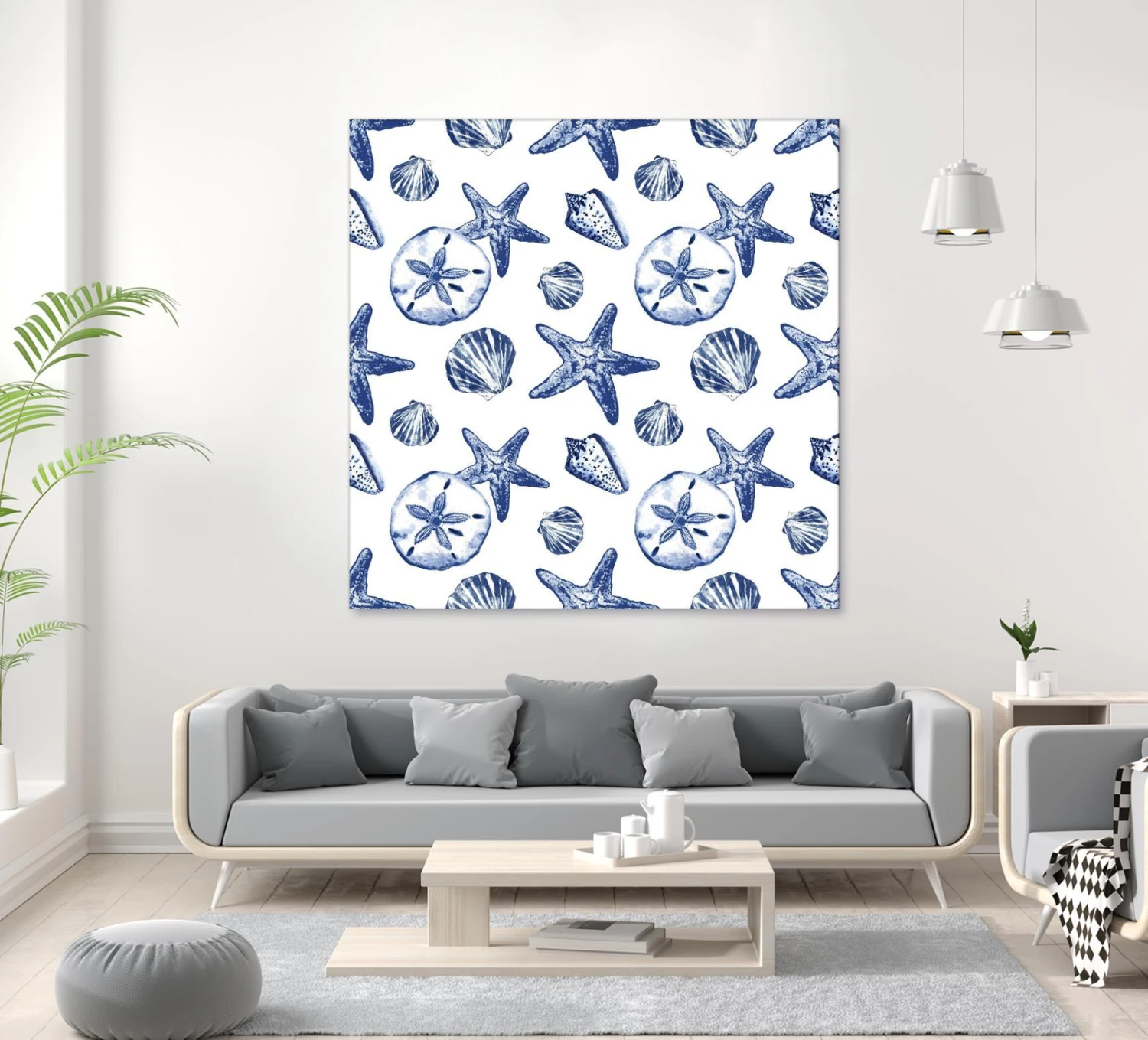 Deep Ocean Treasures White Pattern - Image 10
