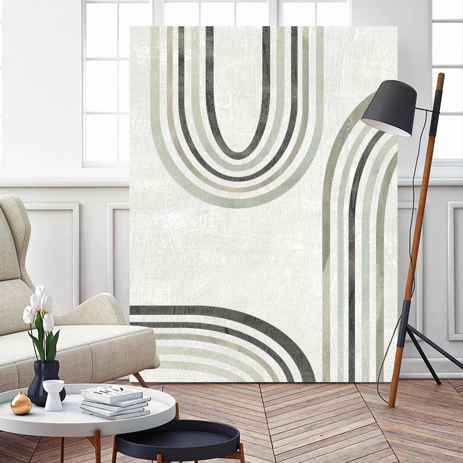 Modern Arc In Color IV - Image 9